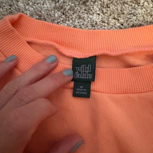 Wild Fable Peach Sweatshirt - Picture 2 of 2